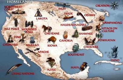 Different Native America Tribes