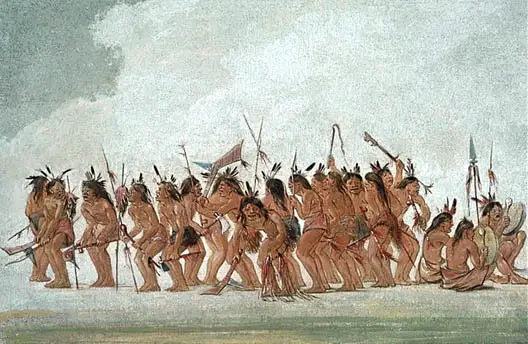 Dog Dance at Fort Snelling, 1835–37