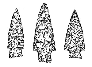 Native Americans Tools and Weapons - Projectile Points Weapons
