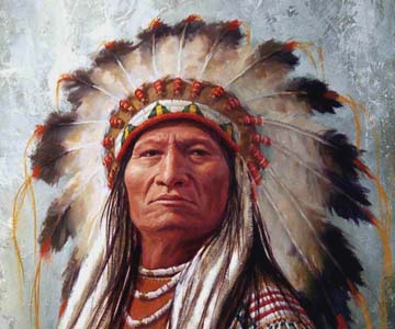Famous Indian Chiefs - Sitting Bull