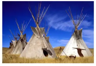 Native American Homes - Teepees